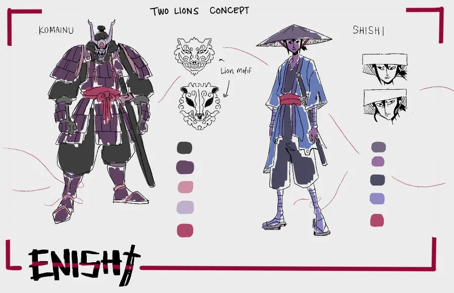 ENISHI TWO LIONS